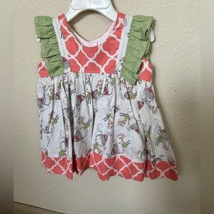 6-12 month Handmade Top
